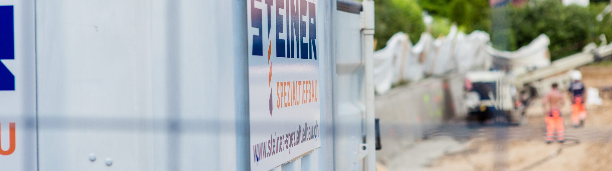 Steiner AG Spezialtiefbau Ihr Partner im Bereich Baugrubensicherung ​​​​​​​und Fundationen